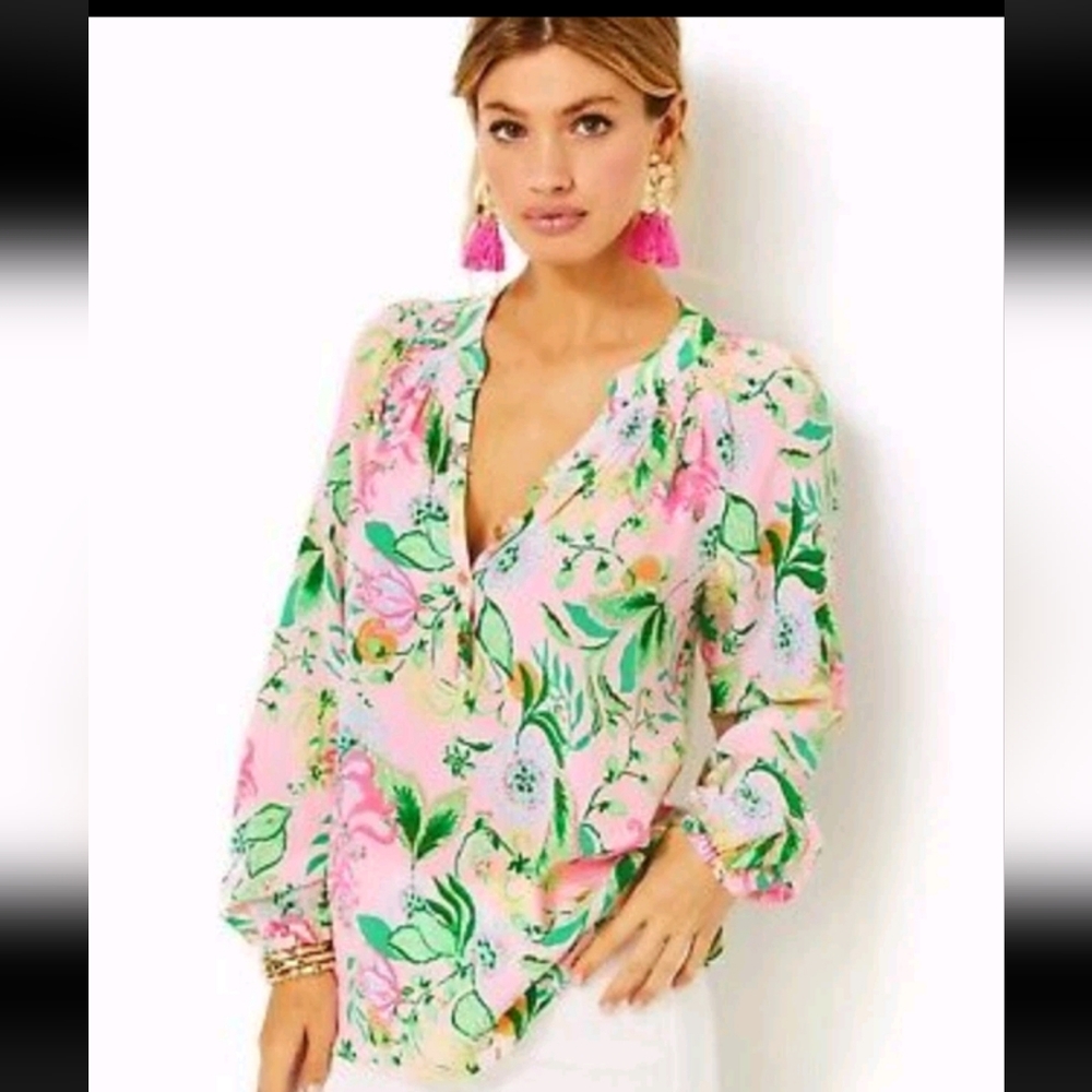 Lilly Pulitzer Elsa Top, S - Picture 6 of 6